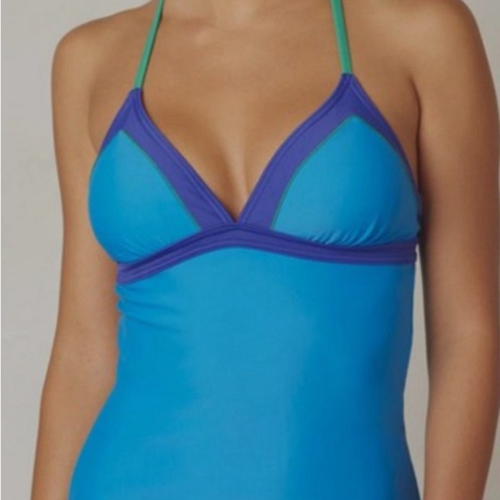 NWT! Gorgeous blue Prana Tankini